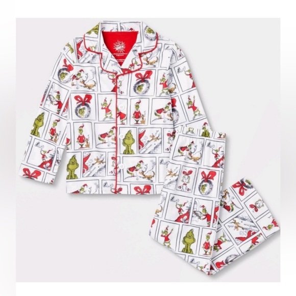 Grinch PJ Set - Picture 10 of 11